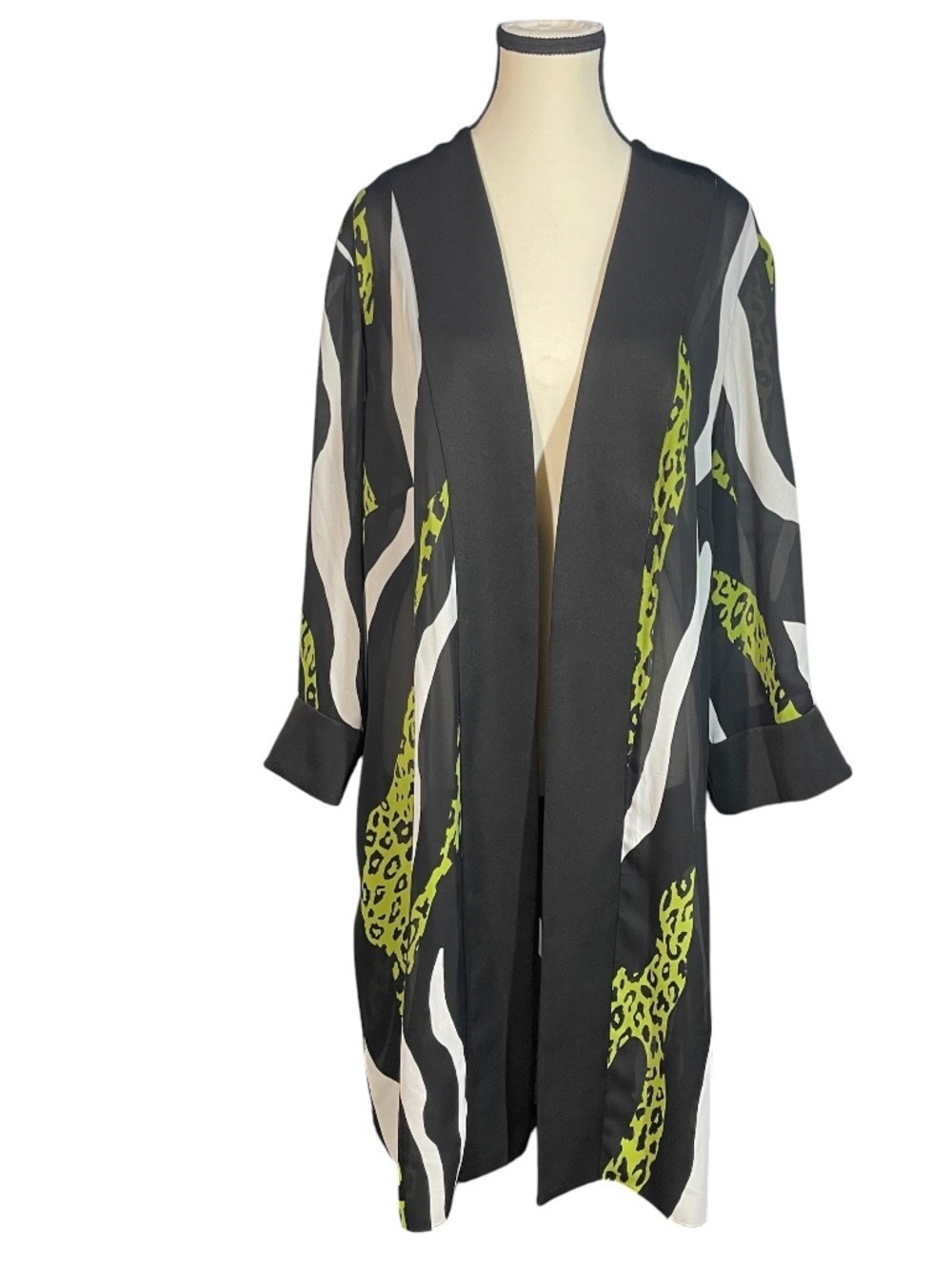 Dana Kay Animal Print Duster